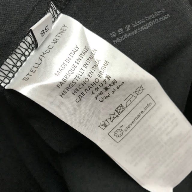 StellaMcCartney黑色短袖衣 2020新款女款T恤  tzy2581